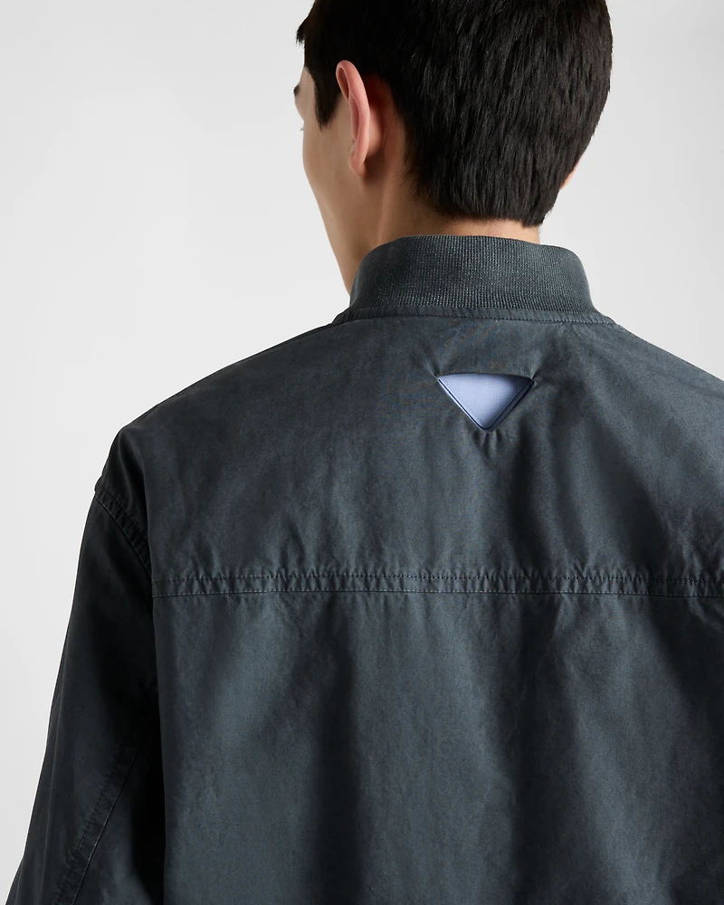Cotton blouson jacket