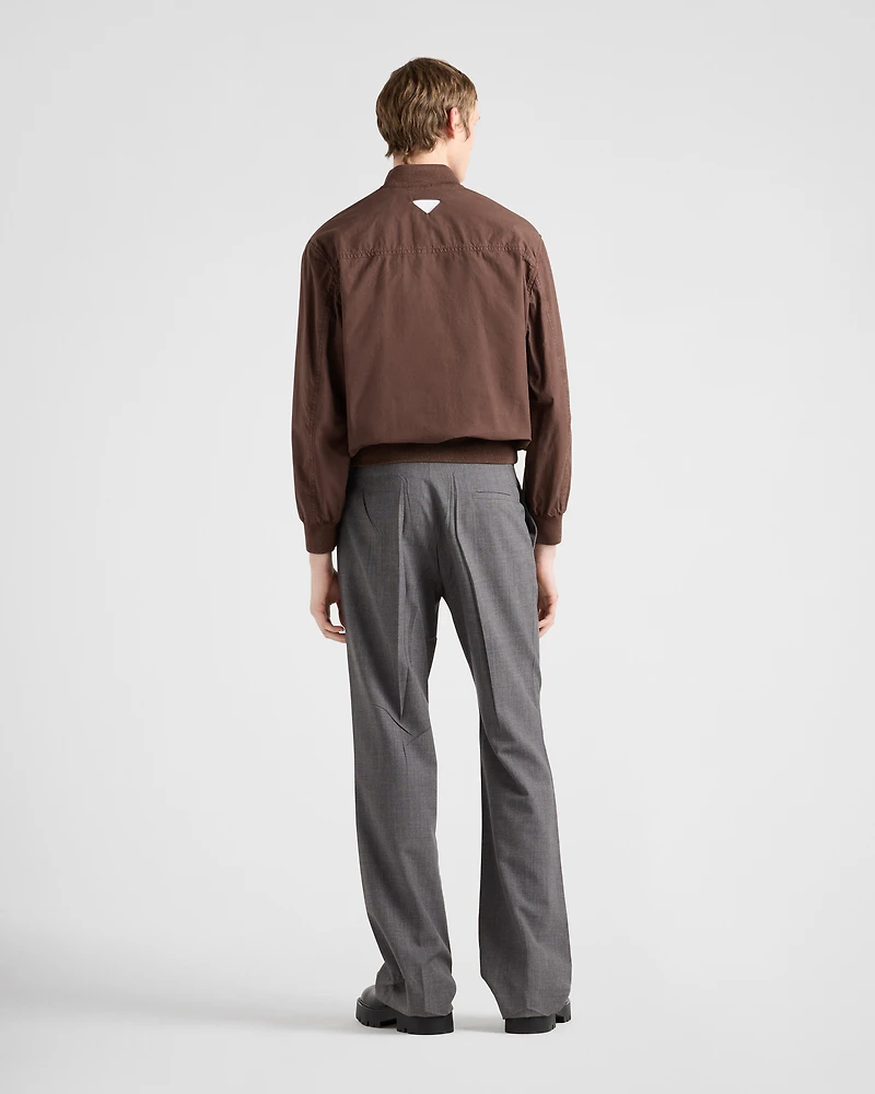 Cotton blouson jacket