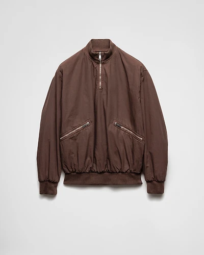 Cotton blouson jacket