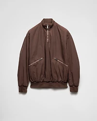 Cotton blouson jacket