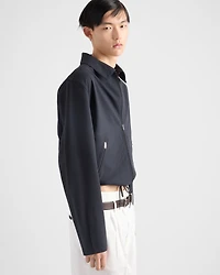 Wool blouson jacket