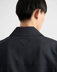 Wool blouson jacket