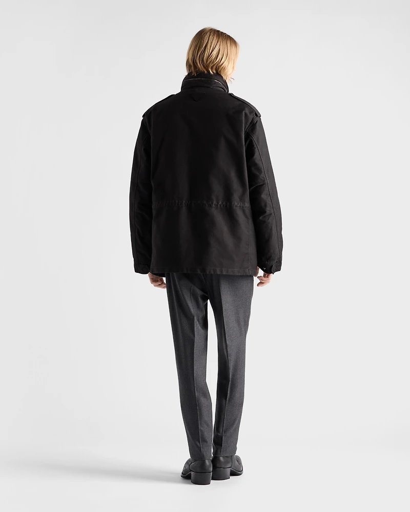 Medium-weight cotton down jacket