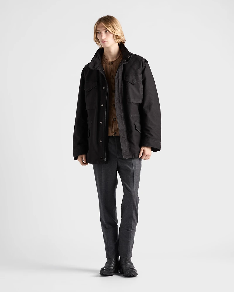 Medium-weight cotton down jacket