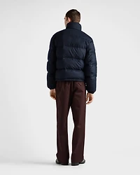 Medium-weight cashmere down jacket