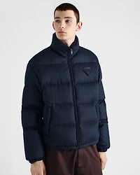 Medium-weight cashmere down jacket