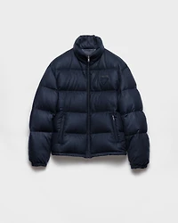 Medium-weight cashmere down jacket