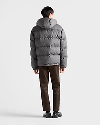 Medium-weight wool down jacket
