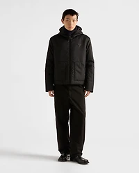 Re-Nylon hooded jacket
