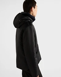 Re-Nylon hooded jacket
