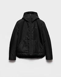 Re-Nylon hooded jacket