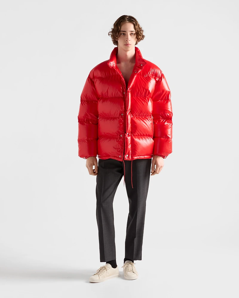 Medium-weight Re-Nylon down jacket