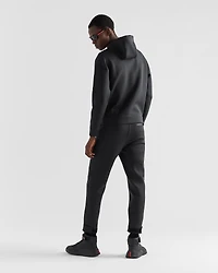 Technical fabric hoodie
