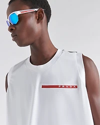Piqué tank top