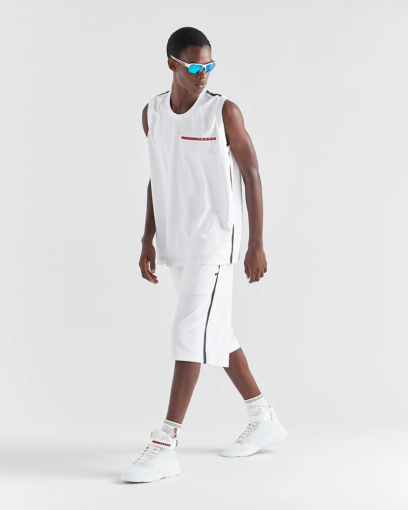 Piqué tank top