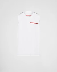 Piqué tank top
