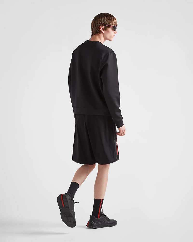 Technical fabric sweatshirt