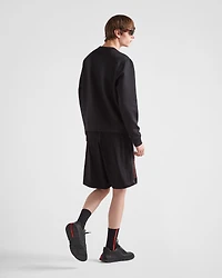 Technical fabric sweatshirt
