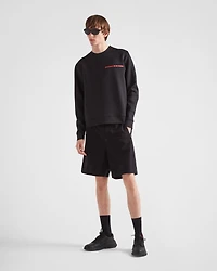 Technical fabric sweatshirt