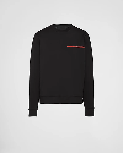 Technical fabric sweatshirt
