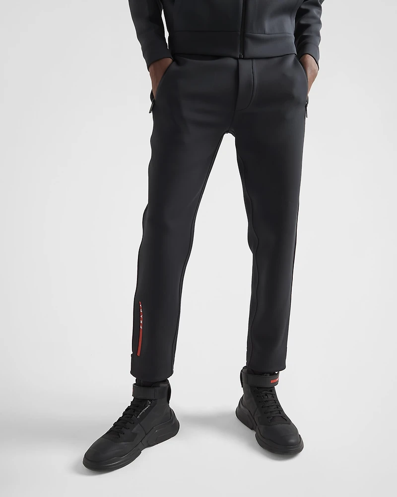 Recycled double jersey pants