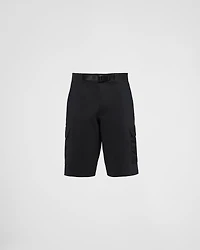 Recycled technical jersey Bermudas