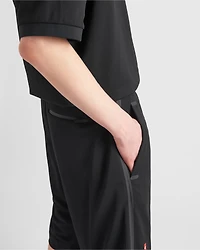 Piqué Bermudas with tape seams