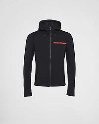 Technical fabric hoodie