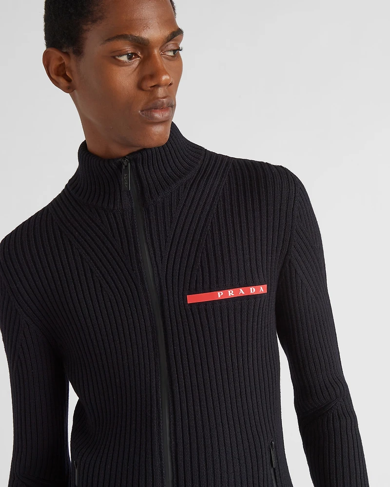 Wool cardigan