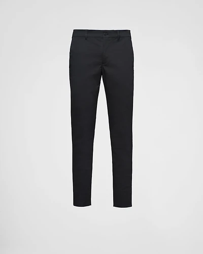 Stretch technical fabric pants