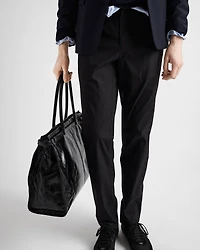 Stretch poplin pants