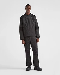 Reflective fabric ski pants