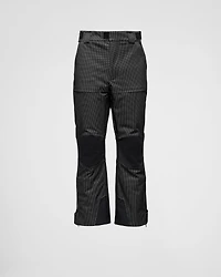 Reflective fabric ski pants