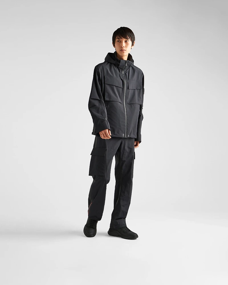 Light technical fabric pants