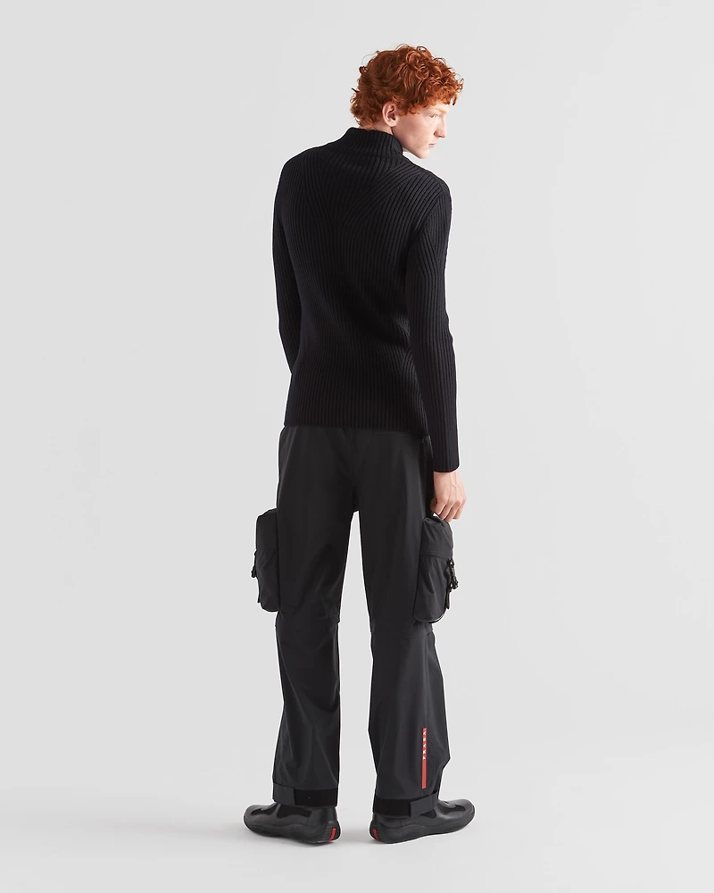 Technical fabric modular pants