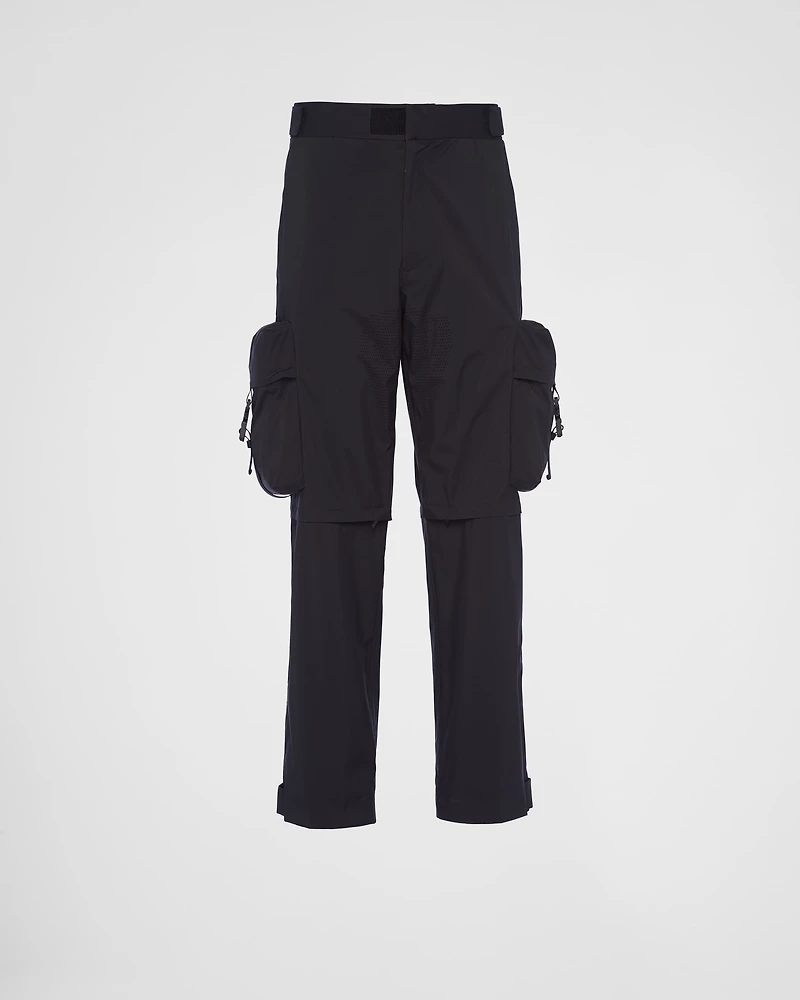 Technical fabric modular pants