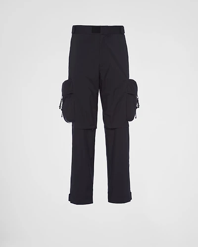 Technical fabric modular pants