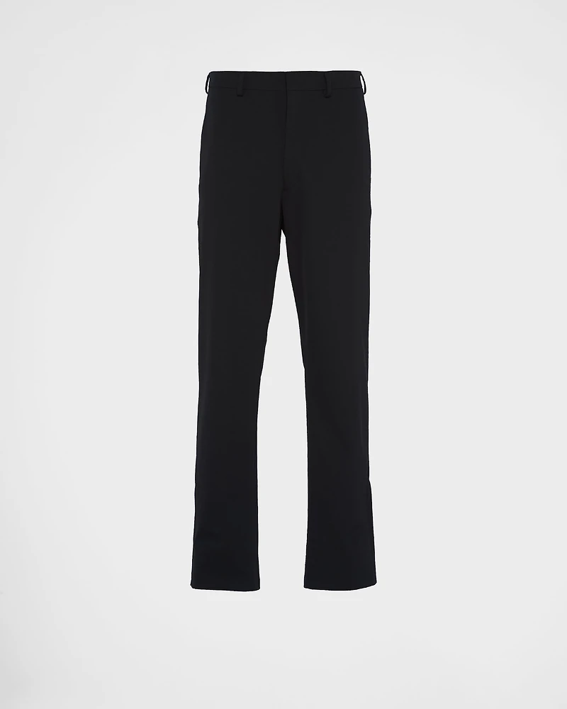 Stretch technical fabric pants