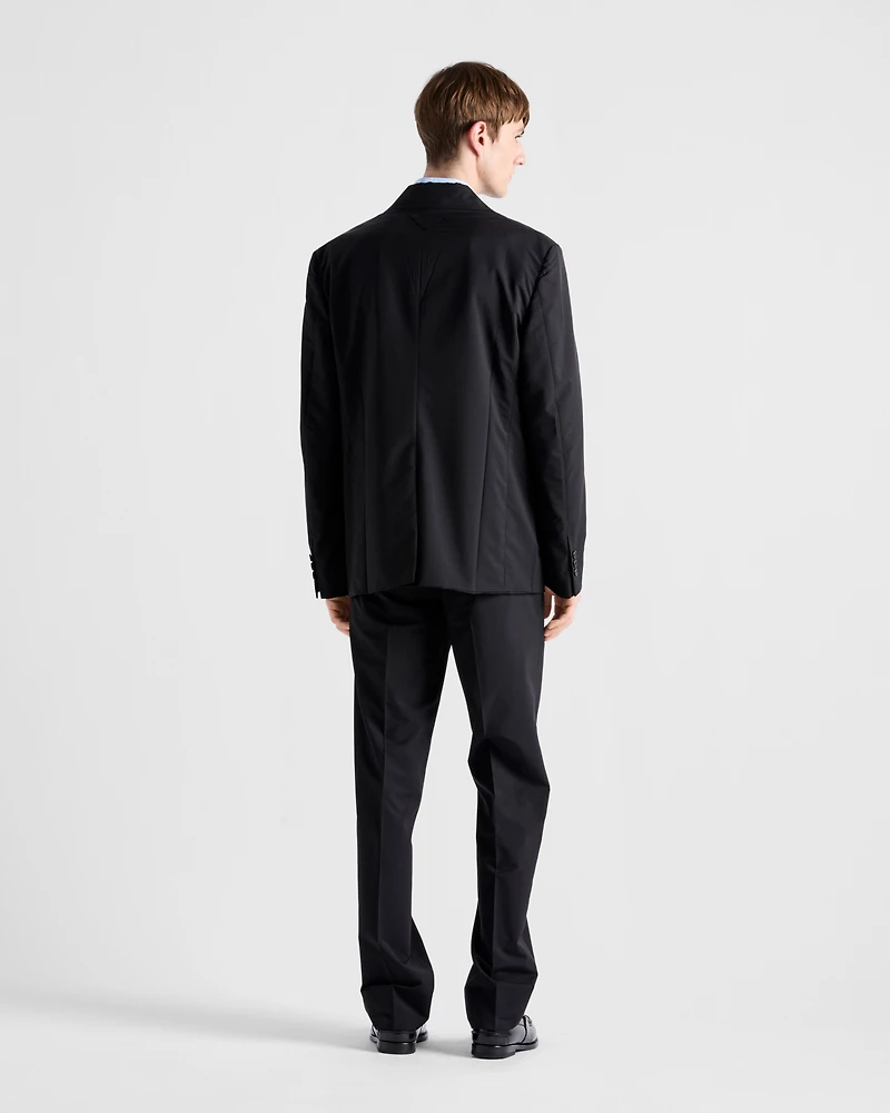 Wool blend pants