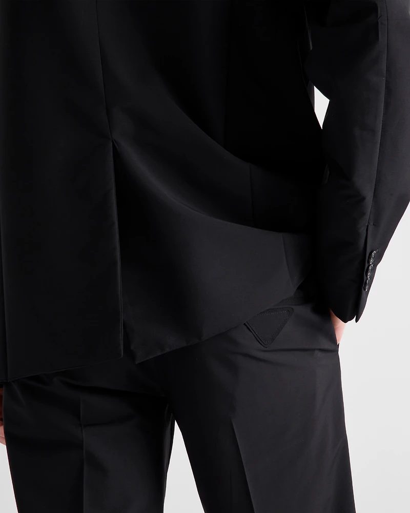 Wool blend pants