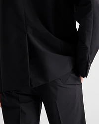 Wool blend pants