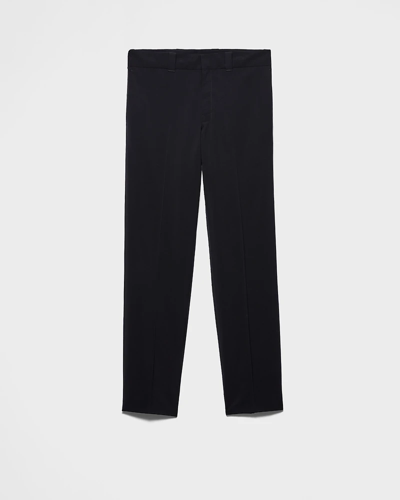 Wool blend pants