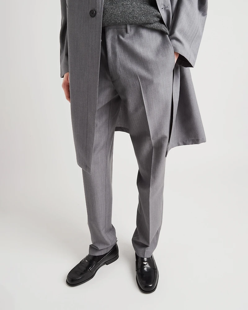 Mohair wool pants