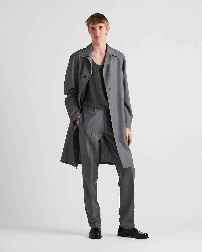 Mohair wool pants