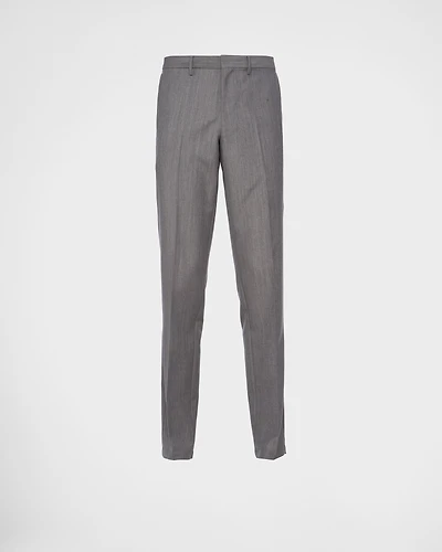 Mohair wool pants