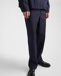 Stretch poplin pants