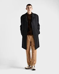 Striped cotton pants