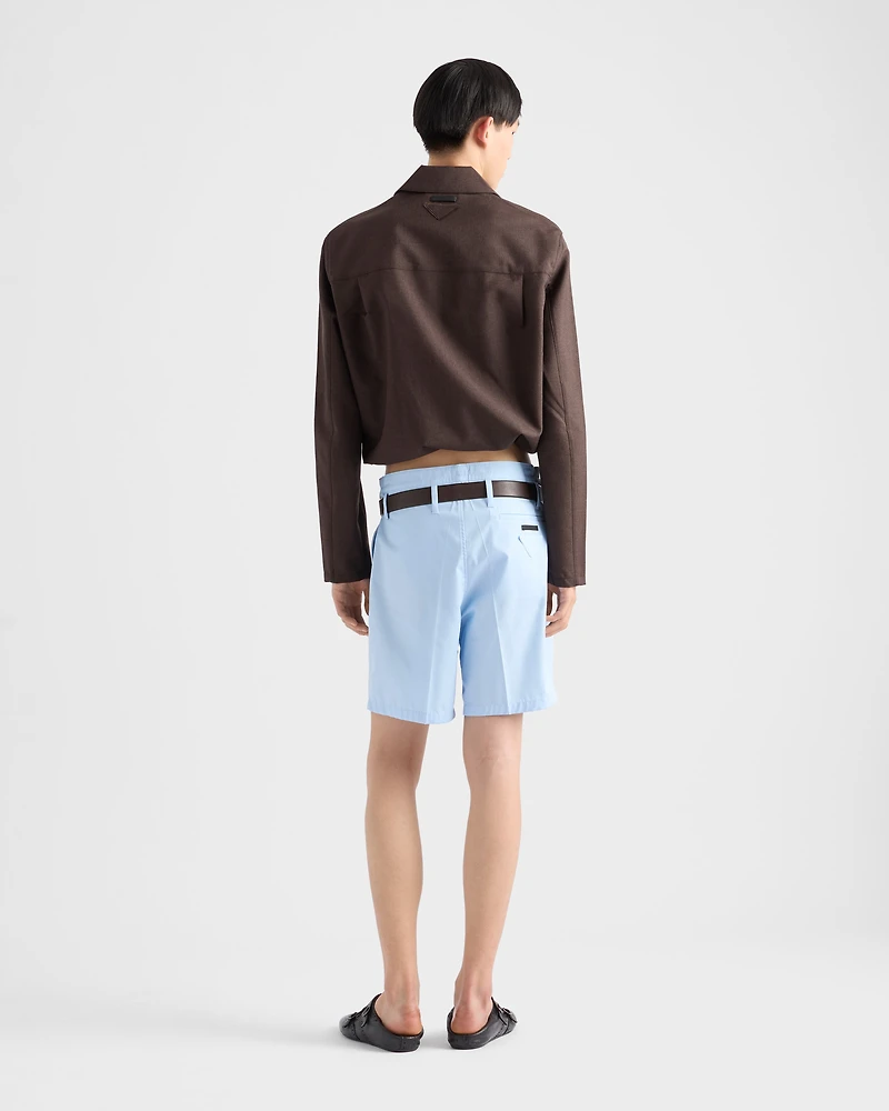 Poplin Bermudas