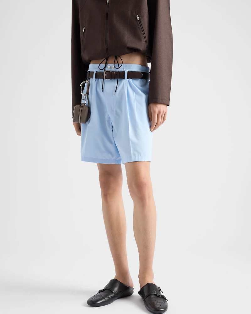 Poplin Bermudas