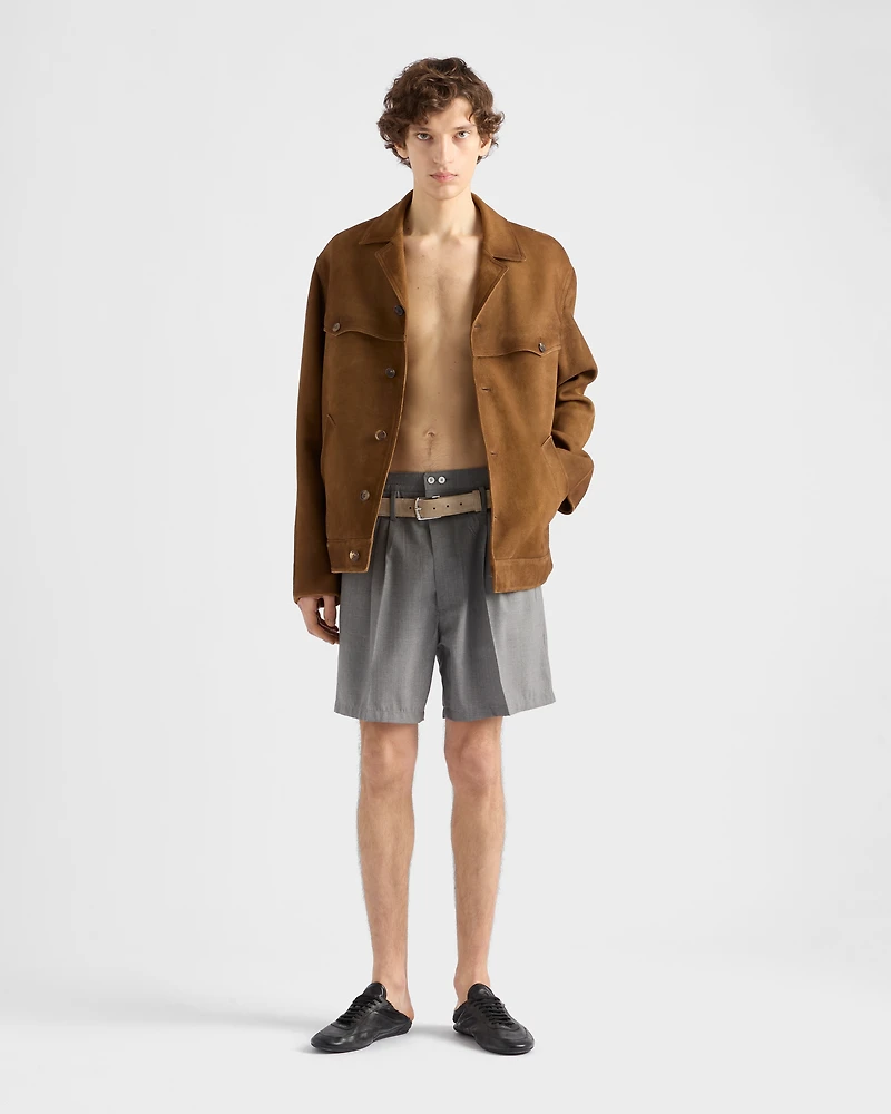 Wool Bermudas